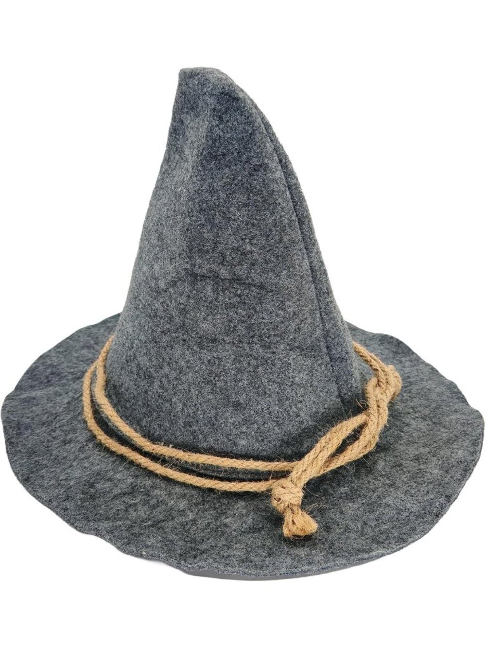 Halloween Grey Wizard Witch Adults Hats Oktoberfest Halloween Costume Accessory - Picture 1 of 7